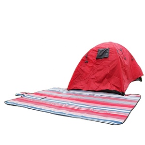 Esterilla ecológica de lana para acampar, estera de pícnic bohemia de color verde, superventas, 2021 - Product Image 1