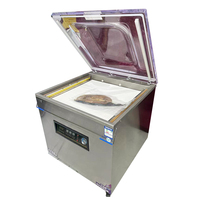 Machine de mise sous vide à chambre unique 640TD à pression contrôlée et à isolation des arômes pour fruits de mer, usage commercial et domestique, en acier inoxydable 304
