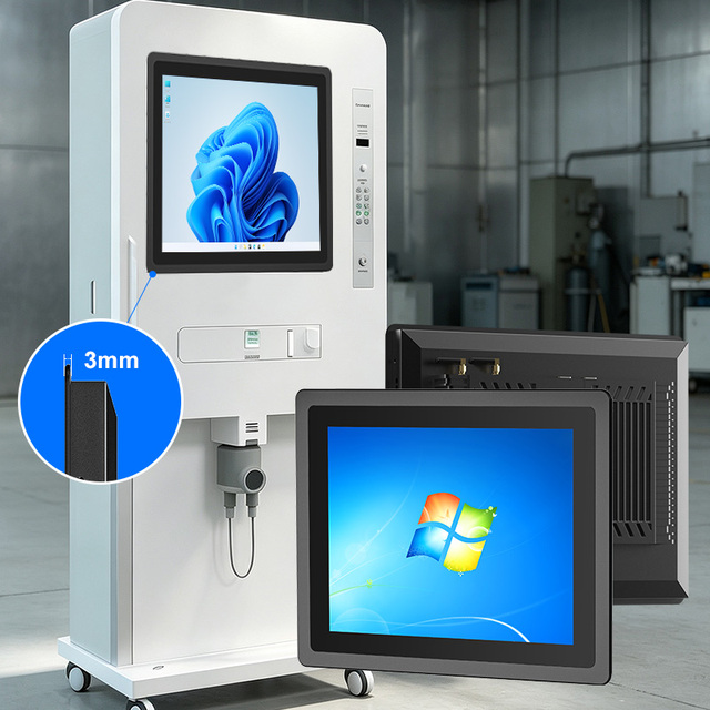 RCOMPT Customize 21.5-inch Touch Screen Industrial Tablet PC with IP67 Waterproof Android HMI Intel J1900/J6412 CPU up 64GB RAM