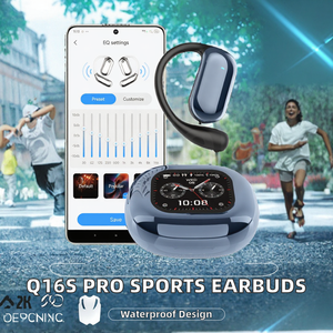 Écouteurs sans fil sportifs YYK-Q16s Pro OWS à conduction aérienne avec écran tactile LCD couleur et étanchéité IPX-6 pour V5.4 - Product Image 2