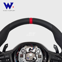 Volant en fibre de carbone et suède pour Toyota Supra GR A90 MK5 MK4 2019-2026 BMW G20 G30 G38 F10 F20 F30, remplacement direct