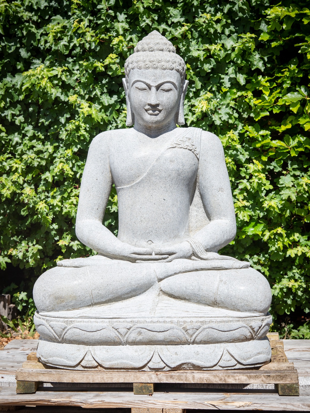 古い仏像彫刻 仏教美術 菩薩像 時代 置物〈検 花梨 唐木 黄楊