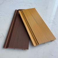 Revêtement extérieur en WPC, planches de bardage extérieur, bardage durable, bardage revêtu, panneaux muraux extérieurs à rainures