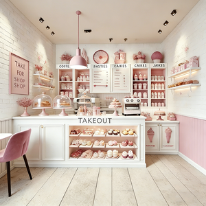 Sweet System Retro LED Light Acrylic Glass Cover Display Cabinet Simple Style White Open Storage <strong>Shelving</strong> Design - Product Image 2