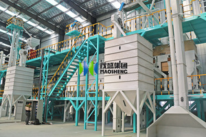 Pianta bianca per la pulizia dei semi di mais chicco di caffè di ceci - Product Image 3