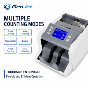 Máquina Automática Contadora de Monedas con Escáner de Imagen Dual CIS, Pantalla Táctil TFT, <span class=keywords><strong>Calculadora</strong></span> de Valor de Billetes Mixtos, 500 Billetes, 110V 240V - Product Image 6