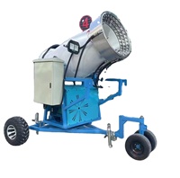 Nueva máquina automática para hacer nieve móvil central de copos de nieve artificiales para exteriores, pieza de repuesto gratuita