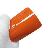 Film de protection de peinture pour carrosserie automobile en TPU couleur Lava Orange, 7,5 mil, auto-réparant, résistant aux UV, haute brillance