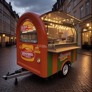 Remolque de Comida Móvil 2025, el Más Vendido en China, para Helados, Hot Dogs, Comida Rápida, Barbacoa, Café, Venta Ambulante de Comida Económica - Product Image 4