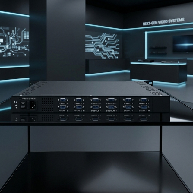 (ENC3181) Cable Tv Equipment 48 in 1 H.264 Av to Ip Converter Video Encoder Streaming Hardware