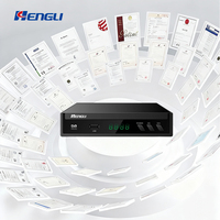 Décodeur numérique avancé HEVC H.265 double cœur DVB-T2 pour la télévision numérique européenne FTA DVB-T2 1080P HD avec WiFi