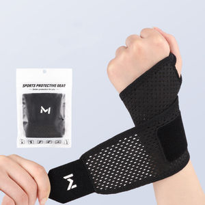 Muñequeras deportivas Ejercicio Correa de compresión de muñeca Compresión ajustable Muñequera Envoltura Muñequeras para entrenamiento Fitness - Product Image 1