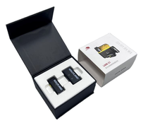 Boîtes d'emballage pliables en carton rigide avec logo personnalisé, insert en pulpe, plateau magnétique, boîte cadeau de luxe à ouverture rabattable, impression