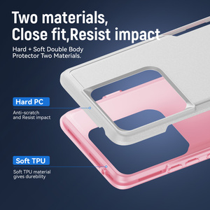 Coque de protection hybride TPU PC 2-en-1 populaire et très vendue, vente en gros d'usine, étui blindé <span class=keywords><strong>pas</strong></span> <span class=keywords><strong>cher</strong></span> pour iPhone 17/Air/17 Pro/17 Pro Max - Product Image 3