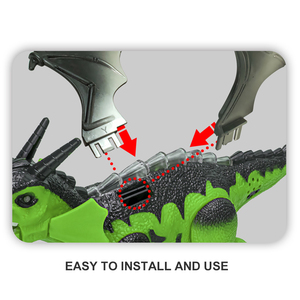 Giocattolo Elettronico <span class=keywords><strong>Drago</strong></span> di Fuoco Realistico con Ali Svolazzanti e Suoni Ruggenti per Bambini - Product Image 3