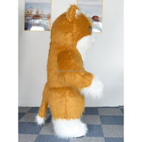 Fourrure Gonflable Chat Dessin Animé Mascotte Costumes Style Mascotte Costume Anime Cosplay Garfield En Peluche Chat Costume Costumes pour Annonces