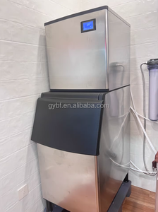 Máquina de Hielo Eléctrica Comercial de Acero Inoxidable Guangzhou <span class=keywords><strong>Naixer</strong></span> 250Kg 250Kg 400Kg Máquinas para Hacer Cubos de Hielo - Product Image 4