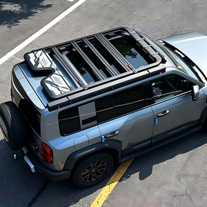Aluminum Car Roof Luggage Rack <b>Baskets</b> Side Ladder Side Box Side Tent Roof Box Loading Series <b>for</b> Leopard 5 - Product Image 3
