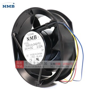 พัดลมอินเวอร์เตอร์ NMB รุ่น 15050VA-24Q-FU 24V DC แบบไร้แปรงถ่าน สำหรับแหล่งจ่ายไฟ - Product Image 2