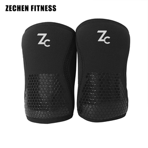 Nuevas <span class=keywords><strong>Rodilleras</strong></span> de Neopreno Antideslizante de 5 mm y 7 mm con Cubierta de Puntos de Silicona <span class=keywords><strong>para</strong></span> Levantamiento de Pesas y Entrenamiento de Crossfit 2023 - Product Image 4
