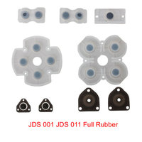Kit de coussinets en caoutchouc pour contrôleur PS4 JDS-001 011 030 040 050 coussinet de bouton conducteur sensible en Silicone