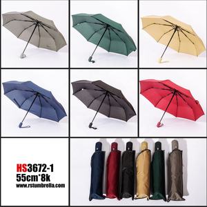 سعيد سوان لون عادي رخيصة السيارات فتح وإغلاق مظلة 3 أضعاف شعار الطباعة مظلة ترويجية - Product Image 3