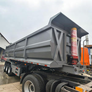 Promotion : Semi-remorque benne hydraulique de type U de haute qualité pour le transport de marchandises - Product Image 1