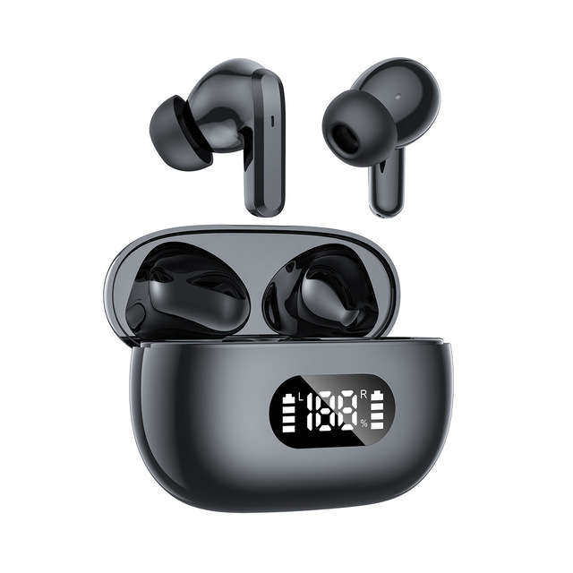 Wireless Earbuds F05 with Digital Display Wireless In-Ear Headphones with Smart Touch Control IPX5 Splash-Proof for Sport Walk