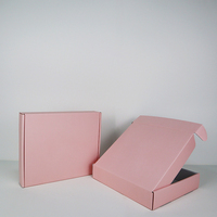 Boîtes d'emballage en carton ondulé pliables à montage automatique avec logo personnalisé, revêtement UV, gaufrage, matériau recyclé pour chaussures et chaussettes