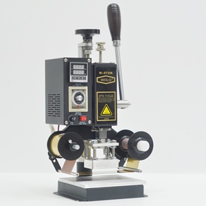 Hướng dẫn sử dụng Lá Nóng kỹ thuật số dập logo da deboss và máy dập nổi cho ví túi dây giày - Product Image 2