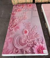Panneau décoratif en PVC effet marbre certifié CE, feuilles de PVC marbre artificiel brillant, ignifuge, qualité de sécurité