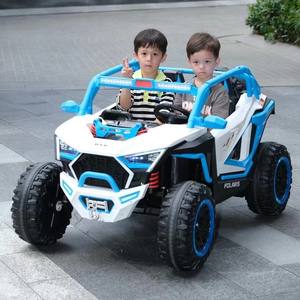 Hochwertiges Großes Kinder-Elektroauto zum Mitfahren für Erwachsene Bestpreis <span class=keywords><strong>2</strong></span>-Sitzer Kinder-Elektroauto Kinderspielzeug Fahrzeug mit Fernbedienung - Product Image 2