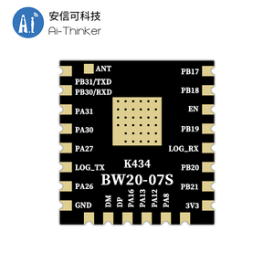 Ai-düşünür dual-band WiFi + BLE5.0 <span class=keywords><strong>Bluetooth</strong></span> modülü BW20-07S çift çekirdekli MCU dört kuşak IPEX harici anten - Product Image 2