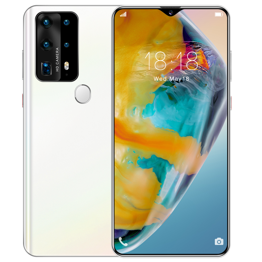 P40 PLUS 6.9INCH Made in China 12GB+512GB Touch Screen 24+48MP Unlocked Cellphone Smart Android 5G Phones Low Cost Smart Phones