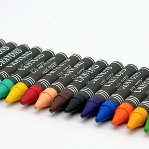 Wholesale Non-Toxic Wax Crayon Set small medium large size crayon For Children