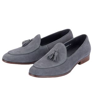 รองเท้าหนังวัวแท้ชั้นแรกสำหรับชุดสูทธุรกิจ ระบายอากาศได้ดี น้ำหนักเบา สไตล์อังกฤษ-เกาหลี หัวแหลม สำหรับเจ้าบ่าว แบบผูกเชือก ทรงเหลี่ยม - Product Image 1