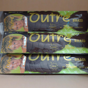 Extensiones de Cabello Afro Jumbo para Trenzas Individuales, Peluca de Trenzas Africanas, Trenzas Retorcidas, 165g, Fibra Química, Trenzas <span class=keywords><strong>Jacques</strong></span> - Product Image 5