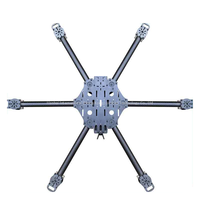 Châssis de drone agricole en fibre de verre 6 axes HTX611 HTX613 HTX614, servos RC longue portée 11/13/14 pouces pour garçons et filles