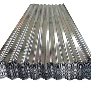 Precio directo de fábrica Hoja de metal corrugado galvanizado de alta resistencia DX51D Hoja de techo de acero Gi completamente duro Precio