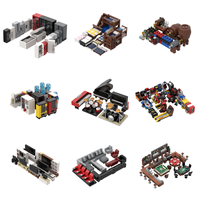 Modèle de blocs de construction MOC personnalisé, cadeau de marque pour les fêtes et les salons professionnels