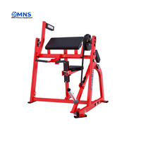 Équipement de fitness le plus vendu, machine à curls pour biceps à charge de plaques, entraînement de la force