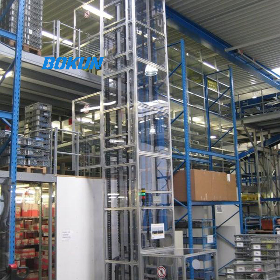 Electric Vertical Lift Conveyor C Type Continuous Pallet Carton ...