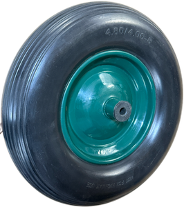 Rueda Giratoria Plana Neumática de Poliuretano Sólido 4.80/4.00-8PU, Ancho de 3.2 Pulgadas, Garantía de 3 Años - Product Image 2