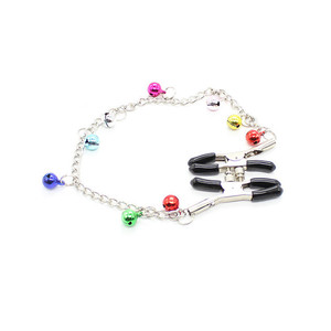 [การเปรียบเทียบราคาทั่วประเทศ] WILDTOY Paradise SM Erotic Bell Chain Nipple Clips - มีอุปกรณ์เสริมแบบกำหนดเองให้บริการ - Product Image 2