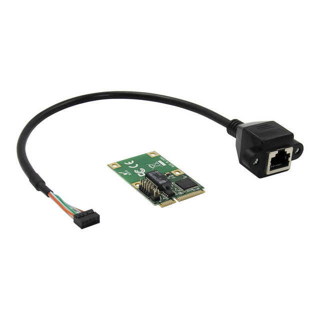 Mini PCIe Gigabit Server Network Adapter 82574L Ethernet Adapter EXPI9301CT
