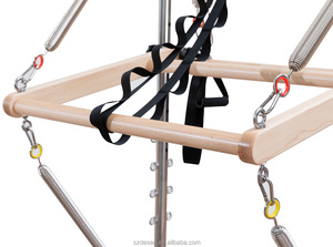 Reformer de Pilates Premium 2 en 1 con Media Torre, Cama de Yoga de Madera de Arce, Equipo de Pilates para Estudio en Casa - Product Image 3