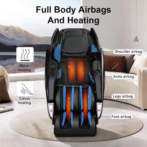 Fauteuil de <span class=keywords><strong>massage</strong></span> de luxe CE/CB/UKCA/RoHS 4D à double cœur avec <span class=keywords><strong>massage</strong></span> des pieds <span class=keywords><strong>et</strong></span> du corps entier, faible MOQ - Product Image 3