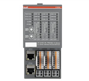 Module esclave PROFINET MS-CI502-PNIO 1SAP220700R0001 avec 8 canaux DI, 8 canaux DO, 8 canaux DC pour PLC AC500, original authentique en stock - Product Image 1