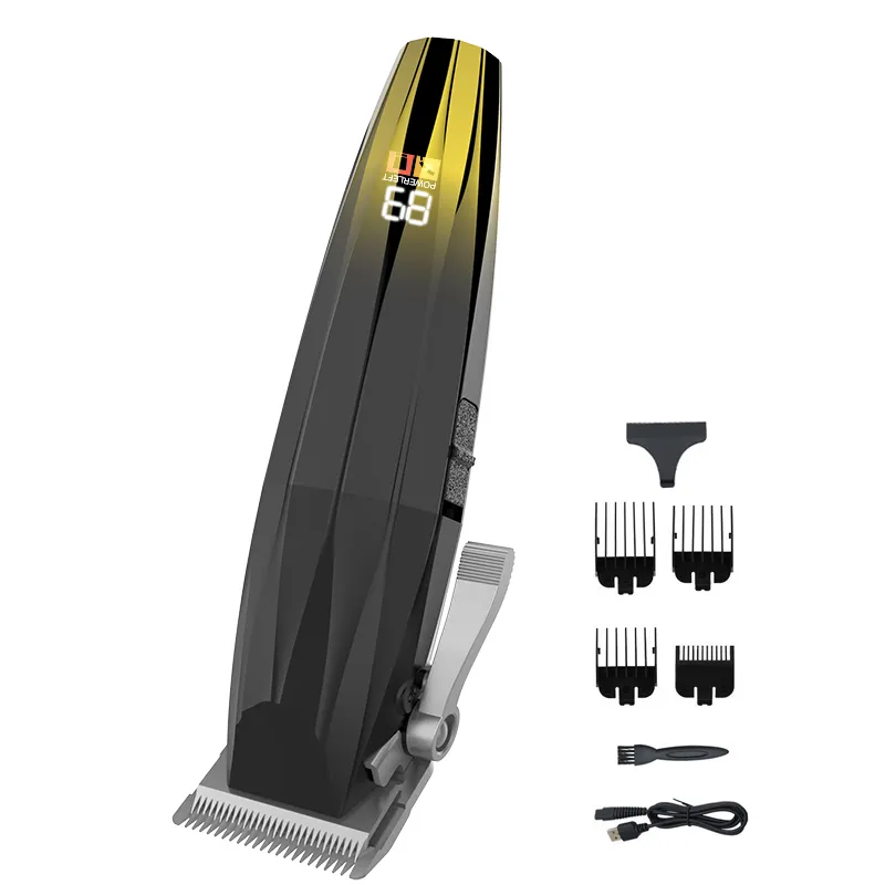 High Quality Cordless Rechargeable Hair Clipper Hair Trimmer Hair Cutting Machine For Men Salon