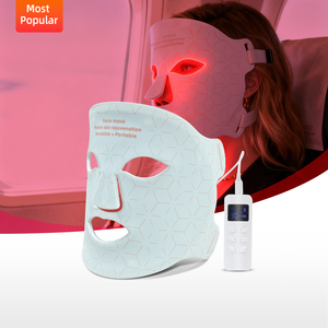 Maschera Facciale LED AZURE 510K Morbida, Portatile e Leggera, 4 Colori 460 590 630 850nm, Terapia a Luce Rossa per la Cura della Pelle - Product Image 1
